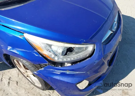 2014 Hyundai Accent Se из США, поврежденный, VIN KMHCU5AE7EU154242